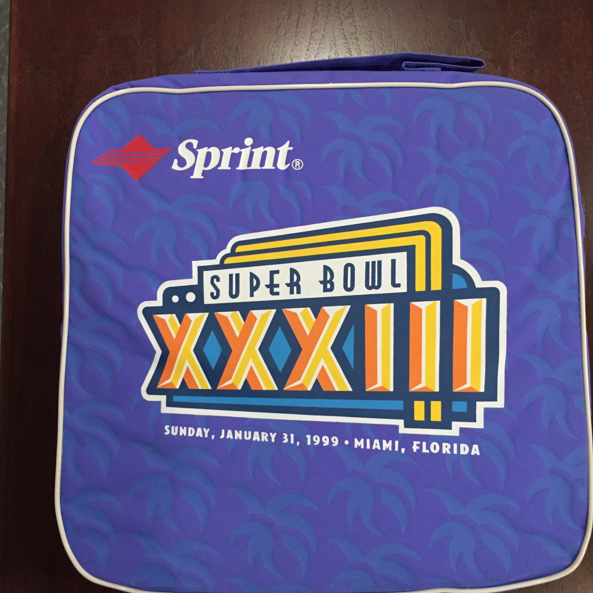 NFL SUPERBOWL XLI OFFICIAL GAMEDAY SEAT CUSHION-- PENDING SALE