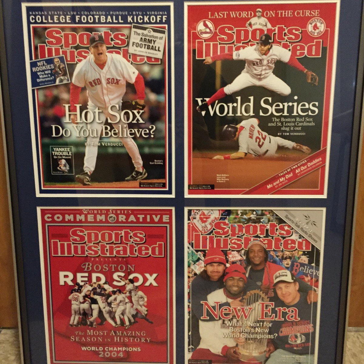 Boston Red Sox Vs St. Louis Cardinals, 2004 World Series Sports Illustrated  Cover Art Print by Sports Illustrated - Sports Illustrated Covers