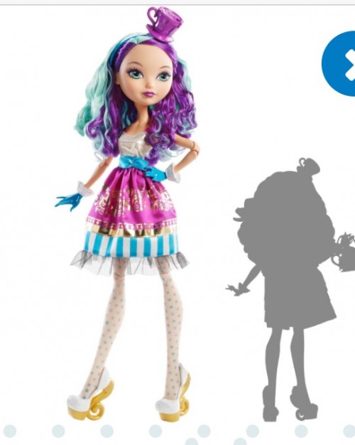 EVER AFTER HIGH 17' DOLL - MADELINE HATTER | Inventory | Denorabilia.com